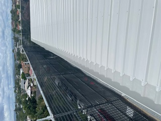 Professionally maintained commercial roof system by We Clean Gutters