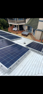 Solar panel guard installation